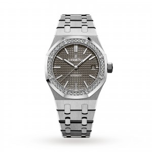 audemars piguet royal oak dames grijs 37mm horloge