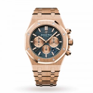 audemars piguet royal oak heren blauw 41mm horloge
