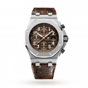 audemars piguet royal oak offshore heren bruin 42mm horloge