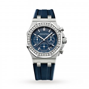 audemars piguet royal oak offshore dames blauw 37mm horloge