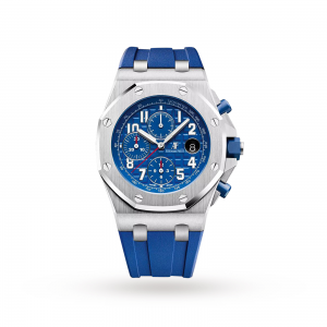 audemars piguet royal oak offshore heren blauw 42mm horloge