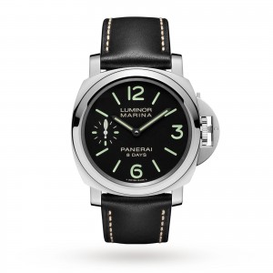 panerai luminor heren zwart 44mm horloge
