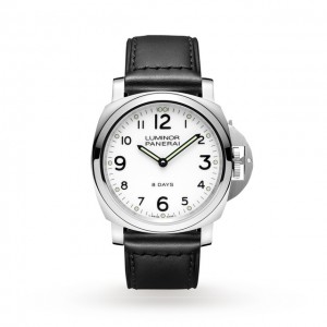 panerai luminor heren wit 44mm horloge
