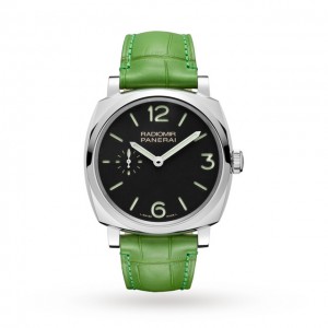 panerai radiomir heren zwart 42mm horloge