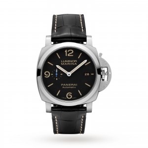 panerai luminor heren zwart 44mm horloge