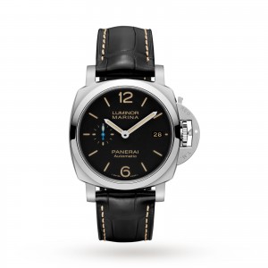 panerai luminor heren zwart 42mm horloge