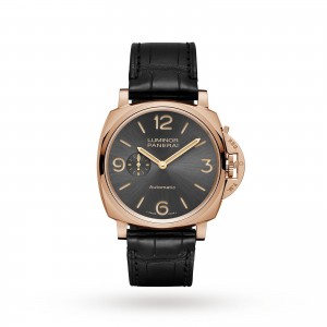 panerai luminor due heren zwart 45mm horloge