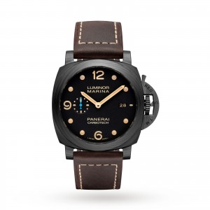 panerai luminor heren zwart 44mm horloge