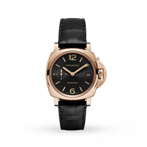 panerai luminor unisex zwart 38mm horloge