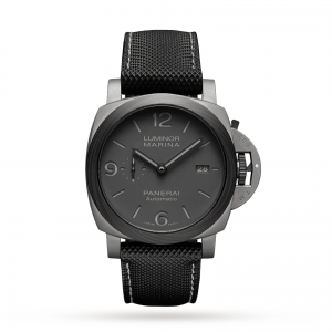 panerai luminor heren grijs 44mm horloge