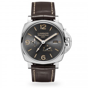 panerai luminor due heren grijs 45mm horloge