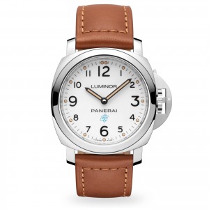 panerai luminor heren wit 44mm horloge