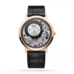 Piaget Altiplano heren zwart 41mm horloge