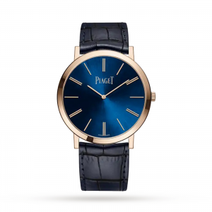 Piaget Altiplano heren blauw 38mm horloge