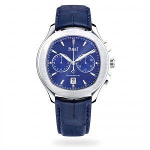 Piaget polo heren blauw 42mm horloge