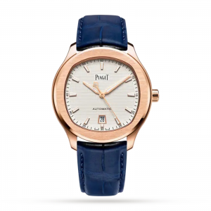 Piaget polo heren zilver 42mm horloge