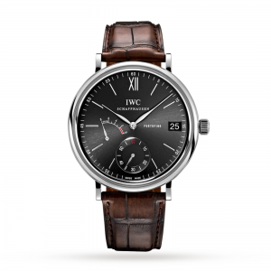 iwc portofino heren zwart 45mm horloge