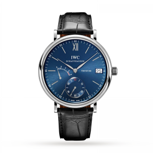 iwc portofino heren blauw 45mm horloge