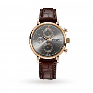 iwc portofino heren grijs 42mm horloge