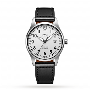 iwc pilot heren wit 40mm horloge