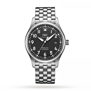 iwc pilot heren zwart 40mm horloge