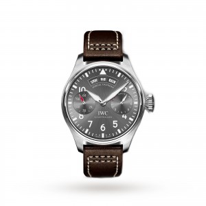 iwc pilot heren grijs 46mm horloge