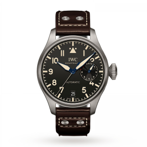 iwc pilot heren zwart 46mm horloge