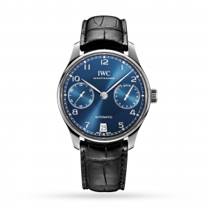 iwc portugieser heren blauw 42.3mm horloge