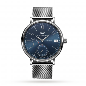 iwc portofino heren blauw 45mm horloge