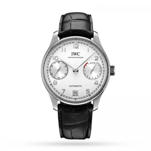 iwc portugieser unisex zilver 42mm horloge