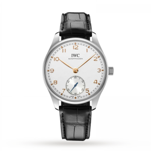 iwc portugieser heren zilver 40.5mm horloge