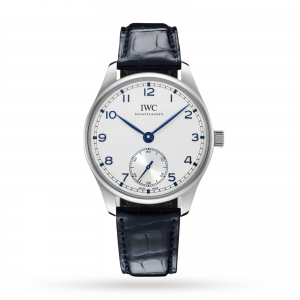 iwc portugieser heren zilver 40.5mm horloge