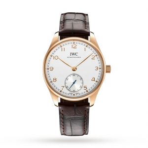 iwc portugieser heren zilver 40.5mm horloge