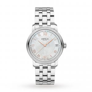  dames parelmoer 32mm horloge