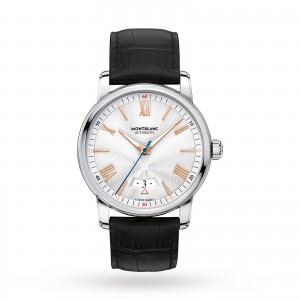  heren zilver 42mm horloge
