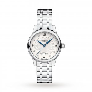  dames zilver 28mm horloge