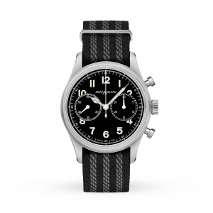  heren zilver 40mm horloge