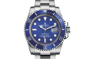 Rolex Submariner Oyster 40 mm witgoud 116619lb-0001