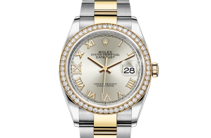 Rolex Datejust Oyster 36 mm Oystersteel-geelgoud en diamanten 126283rbr-0018