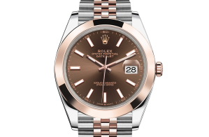 Rolex Datejust Oyster 41 mm Oystersteel-staal en Everose-goud 126301-0002