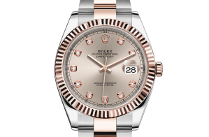 Rolex Datejust Oyster 41 mm Oystersteel-staal en Everose-goud 126331-0007