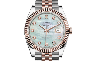 Rolex Datejust Oyster 41 mm Oystersteel-staal en Everose-goud 126331-0014
