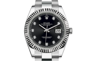 Rolex Datejust Oyster 41 mm Oystersteel-staal en witgoud 126334-0011