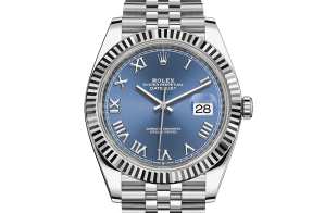 Rolex Datejust Oyster 41 mm Oystersteel-staal en witgoud 126334-0026