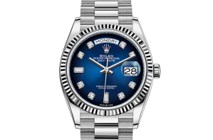 Rolex Day-Date Oyster 36 mm witgoud 128239-0023