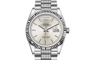 Rolex Day-Date Oyster 36 mm witgoud 128239-0025