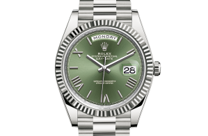Rolex Day-Date Oyster 40 mm witgoud 228239-0033
