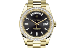 Rolex Day-Date Oyster 40 mm geelgoud en diamanten 228398tbr-0001
