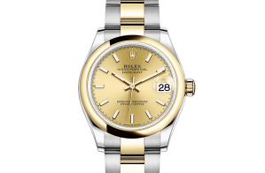 Rolex Datejust Oyster 31 mm Oystersteel-staal en geelgoud 278243-0013
