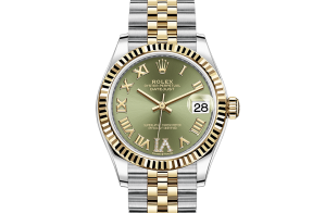 Rolex Datejust Oyster 31 mm Oystersteel-staal en geelgoud 278273-0016